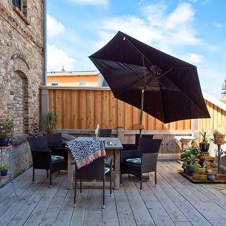 アパート Blauregen- Stilvolle Maisonette Im Historischen Speicher Fuer Bis Zu 8 Personen